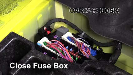 2010 Chevy Camaro Fuse Box